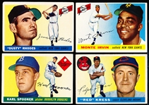 1955 Topps Bb- 4 Diff
