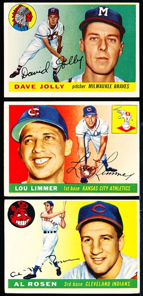 1955 Topps Bb- 6 Diff
