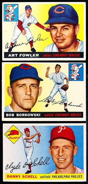 1955 Topps Bb- 8 Diff