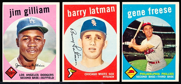 1959 Topps Bb- 12 Diff