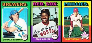 1975 Topps Baseball- 30 Diff