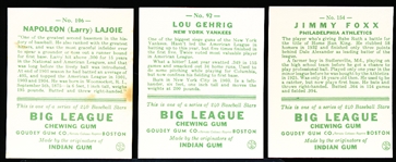 1980’s? Renata Galasso – “1933 Goudey Reprint” Lot of 45 Diff