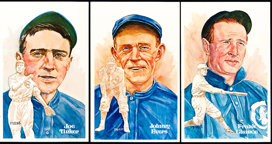 1980 Perez Steele- Baseball Hall of Fame Postcards-Near Complete 2nd Series Set of 28 of 30– in original box- all #7725/10000. 