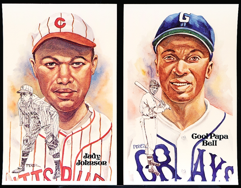 1981 Perez- Steele- Baseball Hall of Fame Postcards- 5th Series Partial Set- 21 of 30- in original box(#7724/10,000).
