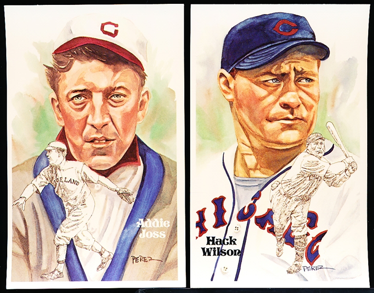 1981 Perez-Steele- Baseball Hall of Fame Postcards- 6th Series Partial Set – 21 of 30 – all #7725/10,000 in original box 