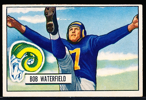 1951 Bowman Fb - #40 Bob Waterfield, Rams