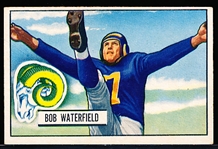 1951 Bowman Fb - #40 Bob Waterfield, Rams