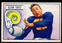 1951 Bowman Fb - #42 Glenn Davis, Rams