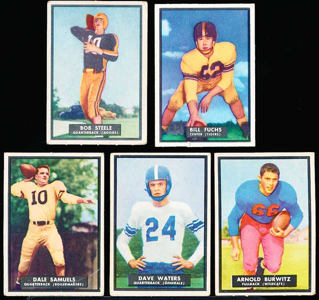 1951 Topps Magic Fb- 5 Diff