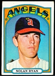 1972 Topps Bb- #595 Nolan Ryan, Angels