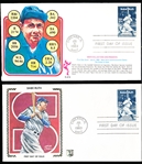 July 6, 1983 Babe Ruth MLB Cachets- 6 Asst., 5 Diff.