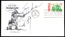 Autographed Artmaster September 26, 1969 Cachet 1st Day of Issue Envelope- Signed by Larry Csonka