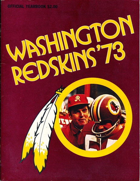 1973 Washington Redskins NFL Yearbook