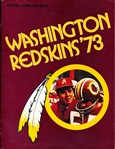 1973 Washington Redskins NFL Yearbook