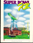 January 15, 1978 Super Bowl XII NFL Program- Dallas Cowboys vs. Denver Broncos