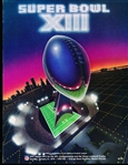 January 21, 1979 Super Bowl XIII NFL Program- Pittsburgh Steelers vs. Dallas Cowboys