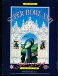 January 31, 1988 Super Bowl XXII NFL Program- Washington Redskins vs. Denver Broncos