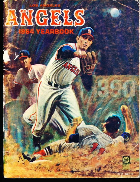 1964 Los Angeles Angels MLB Yearbook