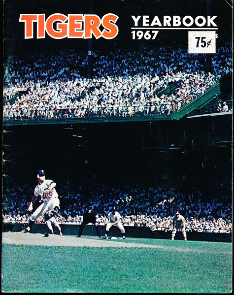 1967 Detroit Tigers MLB Yearbook