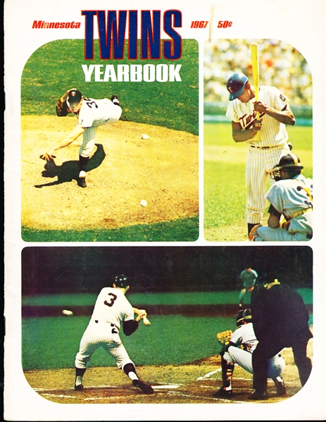 1967 Minnesota Twins MLB Yearbook