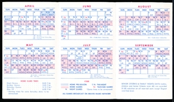 1968 Atlanta Braves MLB Schedule