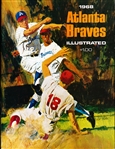 1968 Atlanta Braves MLB Yearbook