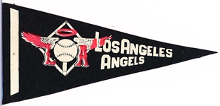 1960’s Los Angeles Angels MLB Small 4 ¼” x 8 ¾” Pennant