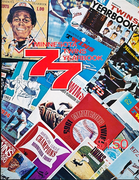 1977 Minnesota Twins MLB Yearbook