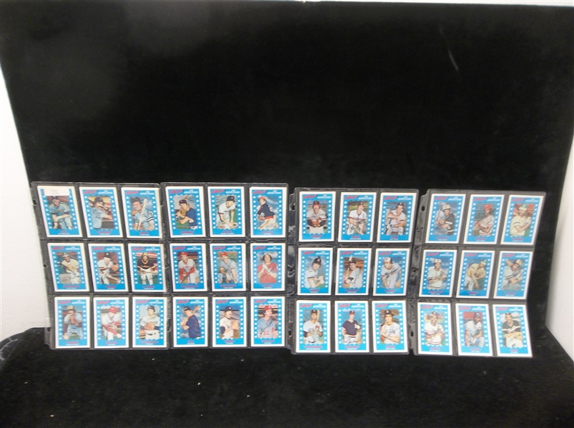 1982 Kellogg’s Baseball- 1 Complete Set of 64 in Pages