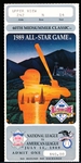 1989 MLB All-Star Game Ticket Stub @ Anaheim