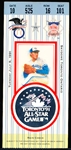 1991 MLB All-Star Game Ticket Stub @ Toronto