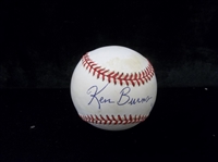 Autographed Ken Burns (Film Director) Official NL MLB Bsbl.- Beckett Authenticated