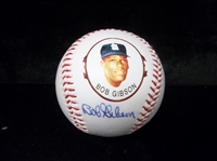 Autographed Cooperstown Collection Fotoball- Bob Gibson- Beckett Authenticated