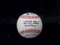 Autographed Pee Wee Reese Official NL Bsbl.- Beckett Authenticated