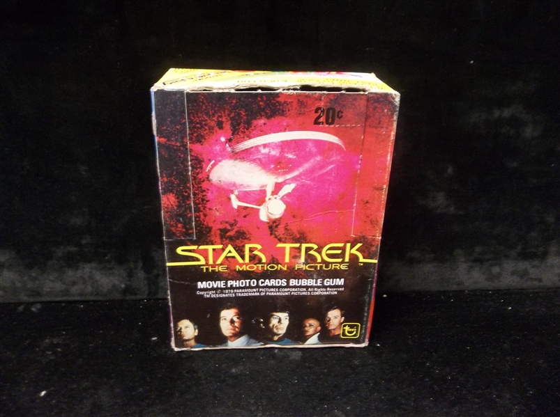 1979 Topps “Star Trek: The Motion Picture” Non-Sports- 1 Unopened Wax Box