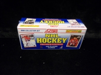 1990-91 Score Hockey- 1 Unopened American Factory Set of 445 Cards in Original Shipping Box- Martin Brodeur RC!