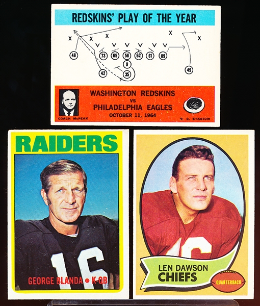 Four Football Cards