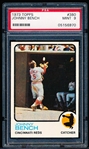 1973 Topps Baseball- #380 Johnny Bench, Reds- PSA Mint 9