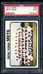 1973 Topps Baseball- # 389 Mets Team- PSA Mint 9
