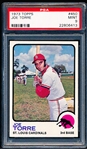 1973 Topps Baseball- #450 Joe Torre, Cardinals- PSA Mint 9