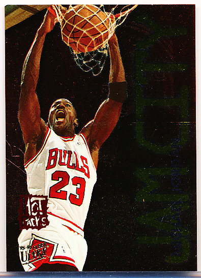 Lot Detail - 1995-96 Ultra Bskbl. “Jam City Hot Packs” #3 Michael Jordan