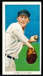 1909-11 T206 Bb- Chase, N.Y. Amer- Throwing Dark Cap Version- Piedmont 350 back (small stain).