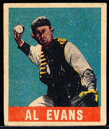 1948/49 Leaf Baseball- #22 Evans, Washington
