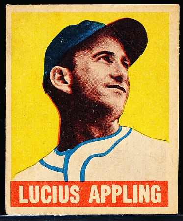 1948/49 Leaf Baseball- #59 Luke Appling, White Sox