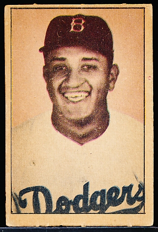 1952 Berk Ross Bb- Don Newcombe, Dodgers