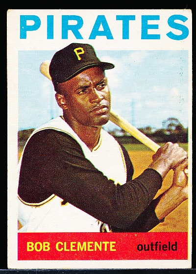 1964 Topps Bb- #440 Bob Clemente, Pirates