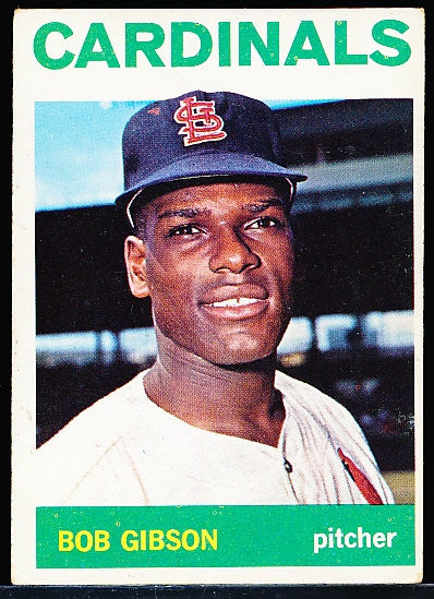 1964 Topps Bb- #460 Bob Gibson, Cardinals