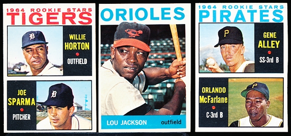 1964 Topps Bb- 3 Diff