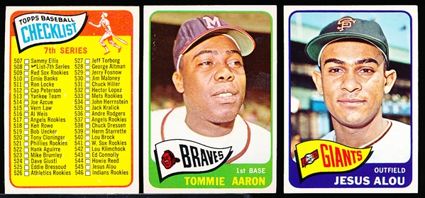 1965 Topps Bb- 15 Diff