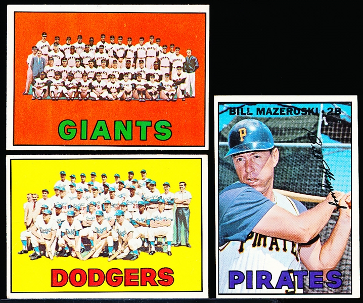 1967 Topps Bb- 3 Diff